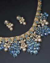 Collier mit passenden Ohrclips