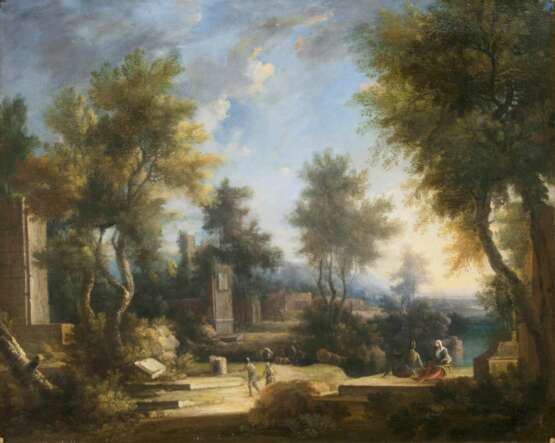 Jan Frans von Bloemen. Arkadische Landschaft mit Ruinen - photo 1
