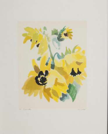 Siegward Sprotte. Sonnenblumen - Foto 1