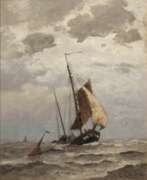 Emma Lutteroth ( 1854-1894 ). Kutter auf See