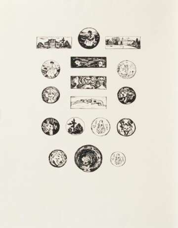 Edvard Munch. 17 Vignetten zum Oeuvre-Katalog von Gustav Schiefler - photo 1