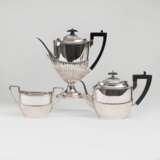 Viktorianische Kaffee- und Teekanne mit Zuckerpot - фото 1
