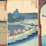 3 Blätter von Hiroshige (1797–1858) - Foto 1