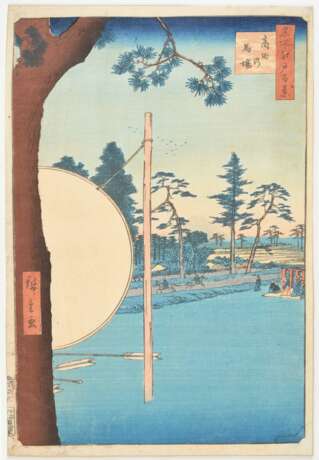 3 Blätter von Hiroshige (1797–1858) - Foto 3
