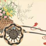 4 Blätter von Takeshita Kin'u (bl. 1930–50) - Foto 5