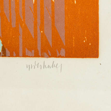 GRIESHABER, HAP (Helmut Andreas Paul, 1909-1981), "Ostengel", - Foto 3