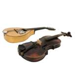 MUSIKINSTRUMENTE 4/4 VIOLINE UND MANDOLINE - photo 3