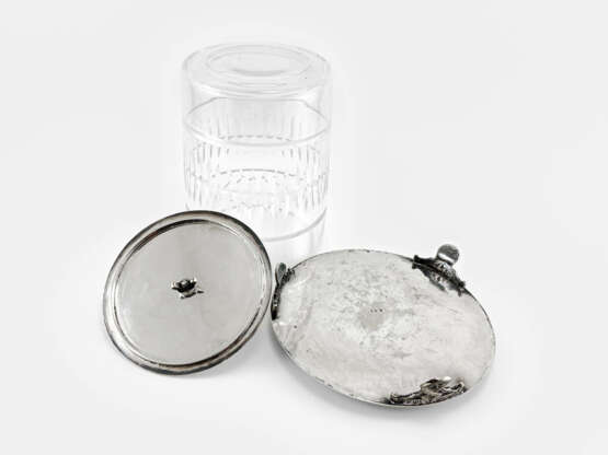 Бисквитница "Сокол". Англия стекло ручная работа 1860-1890 гг. Glass United Kingdom 1860 - photo 3