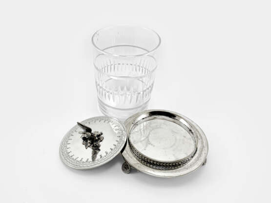 Бисквитница "Сокол". Англия стекло ручная работа 1860-1890 гг. Glass United Kingdom 1860 - photo 4