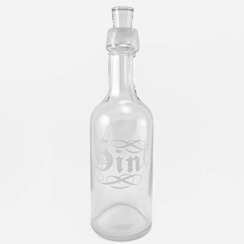Die "Gin" Flasche. USA, Glas, 1950