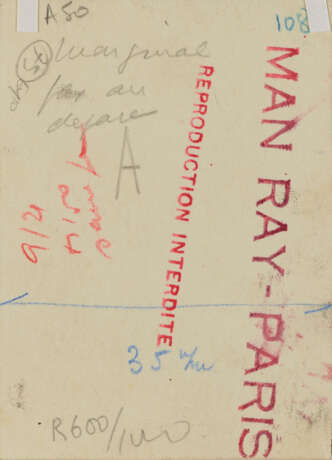 Man Ray. MAN RAY (1890-1976) - photo 4