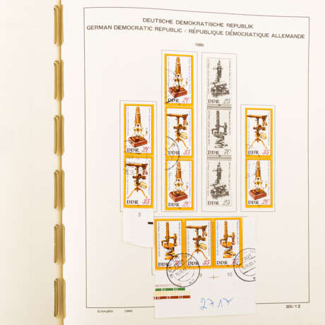 DDR 1974-1986, gestempelte Sammlung - фото 4