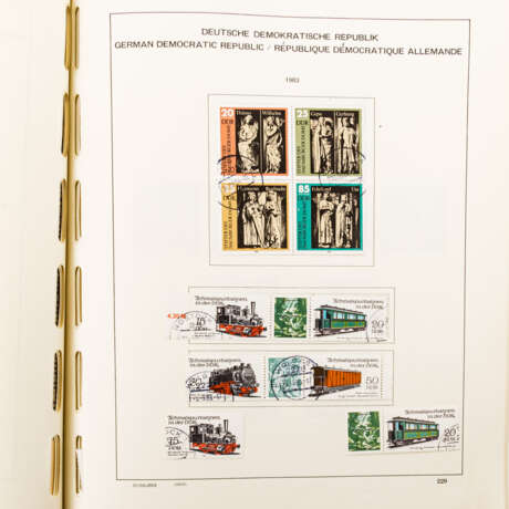 DDR 1974-1986, gestempelte Sammlung - фото 6