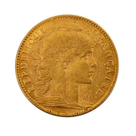 Frankreich - 10 Francs, 1906, Ceres, - Foto 1