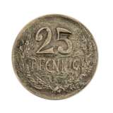 Dt. Kaiserreich 25 Pfennig 1909 PROBE - Foto 1