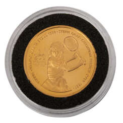 Niue - 250 Dollar 19878, Steffi Graf, GOLD,
