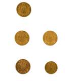 Preussen/GOLD - 4 x 20 Goldmark, 1 x 10 Goldmark. - photo 2