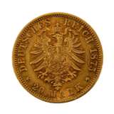 Deutsches Kaiserreich / Preussen - 20 Mark 1875, - фото 2