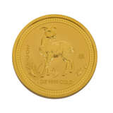Australien 100 Dollars 2003, Jahr der Ziege, Lunar Serie I, - фото 2