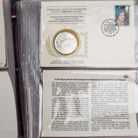 24 Sterling Silber Medaillen - ca. 1979/80, in - Foto 4