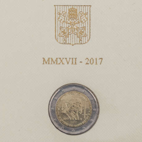 Vatikan und San Marino - 2 x 2 Euro M?nzsatz, - Foto 2
