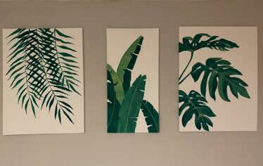 Triptych "Leaves"