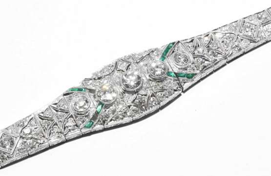 Diamant-Smaragd-Bracelet - фото 4