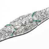 Diamant-Smaragd-Bracelet - photo 4