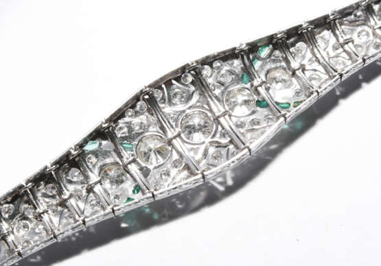 Diamant-Smaragd-Bracelet - фото 5