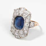 Saphir-Diamant-Ring - photo 1