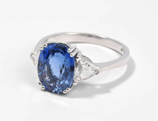 Saphir-Diamant-Ring - photo 1