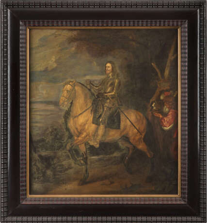 CHARLES I (1600-1649) AUF SEINEM PFERD SITZEND (BOZETTO) - Foto 2