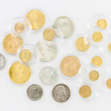 Sehr schönes 21-teiliges Konvolut Münzen und Medaillen aus GOLD und SILBER - фото 1