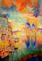 Venice, watercolor, 38x56cm