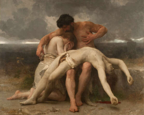 «Premier deuil (El primer duelo)» Toile Peinture à l'huile Сlassicisme Art de genre France 1888 - photo 1