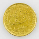 Iran/Gold - 10 Tomans 1880, Nasredin - Foto 2