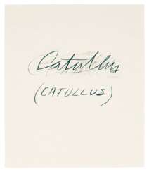 CY TWOMBLY (1928-2011)