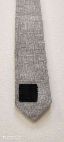Аксессуар “Tie Black square”, Cotton, Knitting, Avant-gardism, Абстрактное искусство, Russia, 2020 год - photo 2