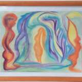 Design Painting “Steam room in the bath”, Canvas on cardboard, Pastel, Russia, 2020 - photo 1