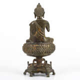Buddha auf Lotossockel - фото 2