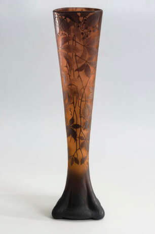 Große Jugendstil-Vase "Vigne vierge" - photo 3