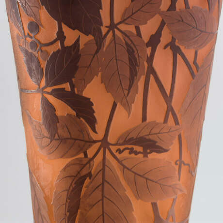 Große Jugendstil-Vase "Vigne vierge" - photo 4