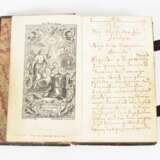 Handgeschriebenes religiöses Buch mit Kupferstichen - photo 1