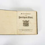 "Regierungs- und Intelligenz-Blatt", Sondershausen, 2 Bände - photo 2
