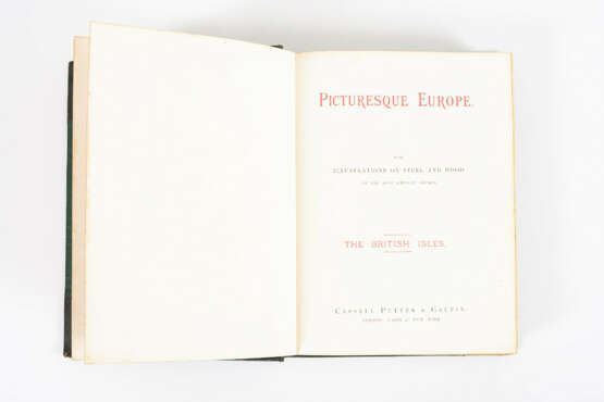 "Picturesque Europe" 3 Bände - Foto 2
