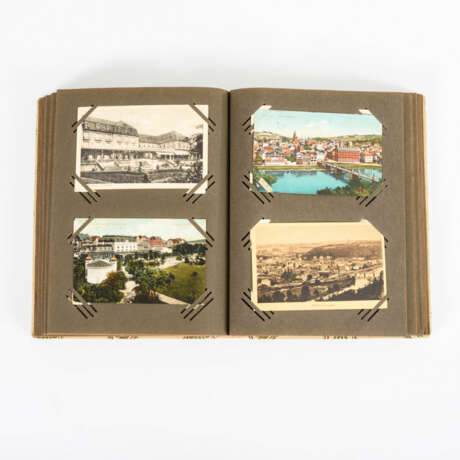 2x Postkartenalbum mit zusammen ca. 400 Ansichtskarten nur Deutschland - photo 3