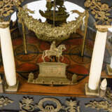 Große Biedermeier-Säulenuhr mit Adlerbekrönung - фото 3