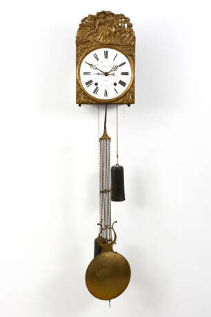 Comtoise-Uhr mit Genreszene - фото 1