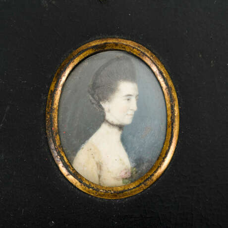 2 Miniaturen um 1800: Damenbildnisse - photo 1