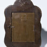 Miniatur-Ikone im Rahmen mit Silber-Oklad: Christus Pantokrator - фото 3